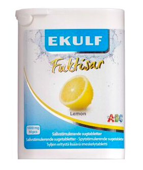 Ekulf Fuktisar Lemon 30 stk. (udløb: 11/2022)